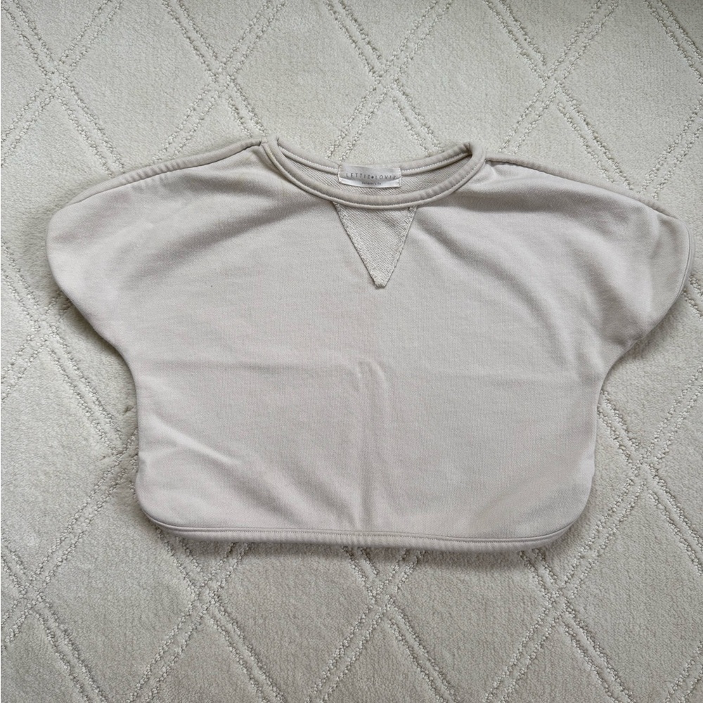 Toddler Cotton Oversized Crewneck Tee